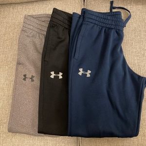 3 pack Under Armor YMed loose fit pants